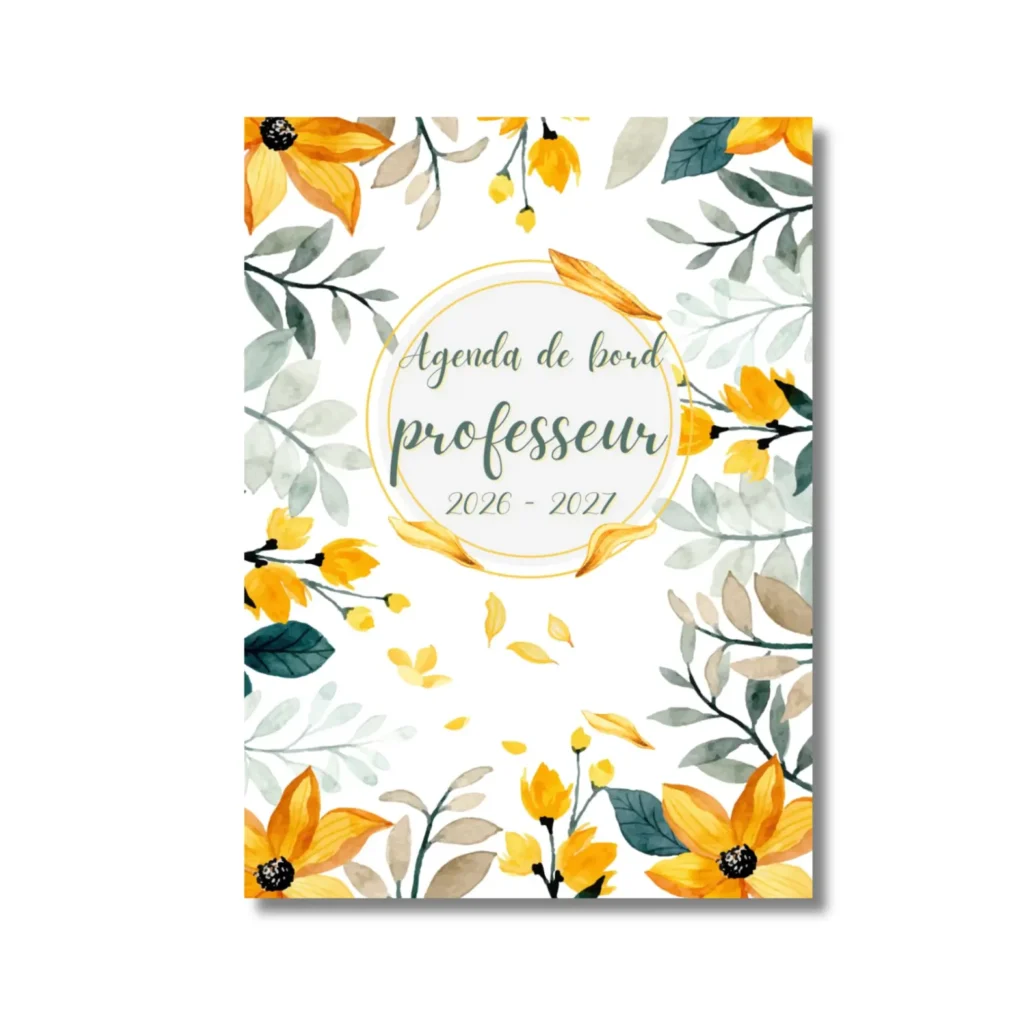 Agenda de bord professeur Noteia