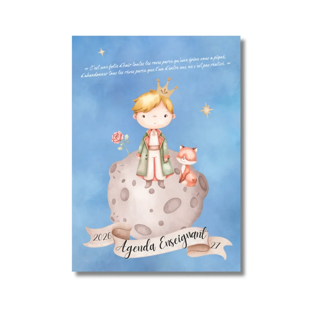 Carnet de bord enseignant 2026-2027 Noteia Le Petit Prince