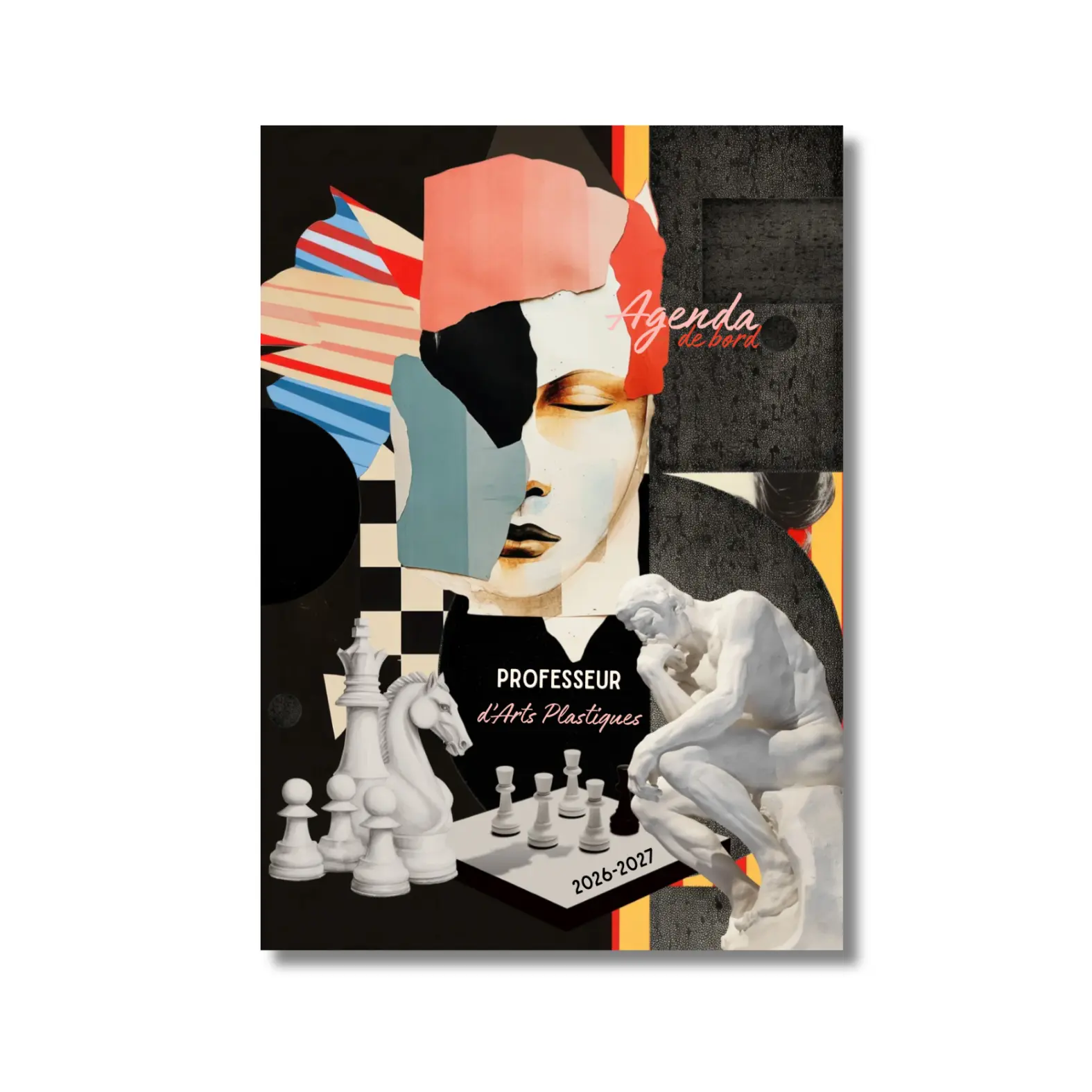 Agenda professeur d'arts plastiques 2026-2027 Noteia